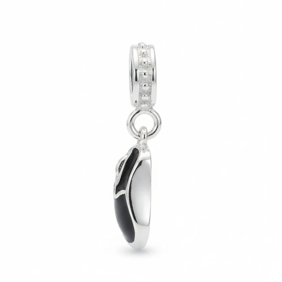 Berloque Pendente Mouse Gamer Esmaltado em Prata 925