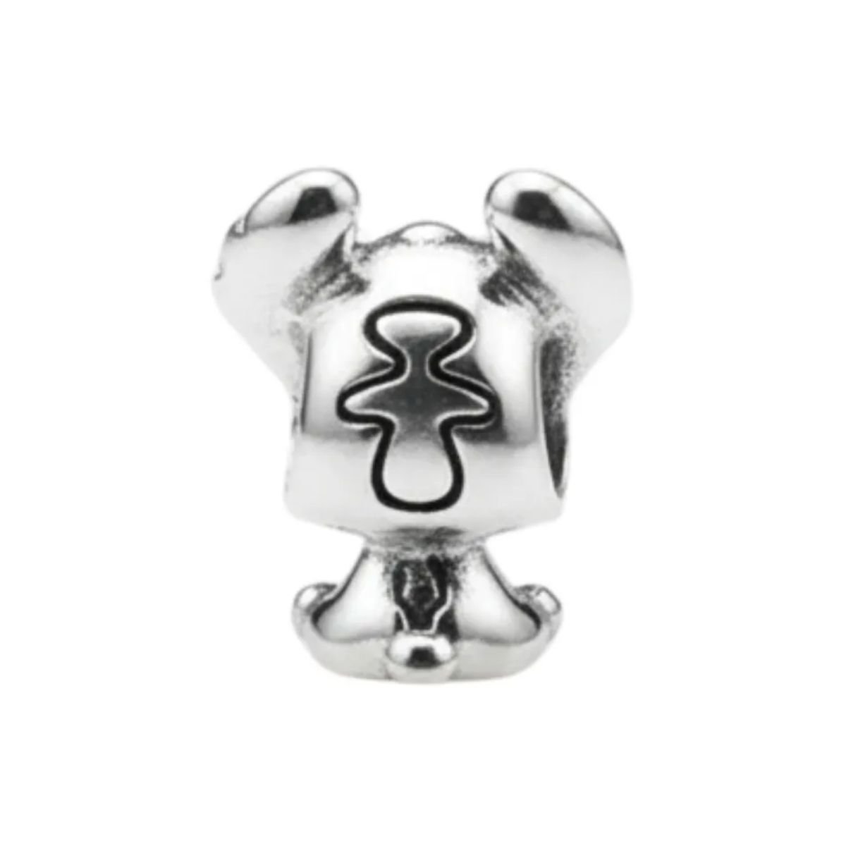 Berloque Separador Stitch Ohana Esmaltado em Prata 925