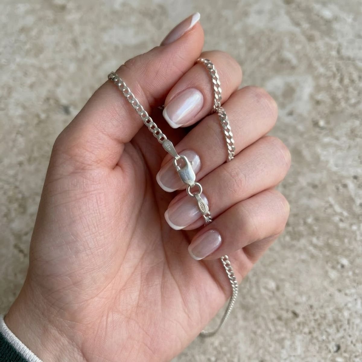 Corrente Grumet Clássica 2,3mm em Prata 925