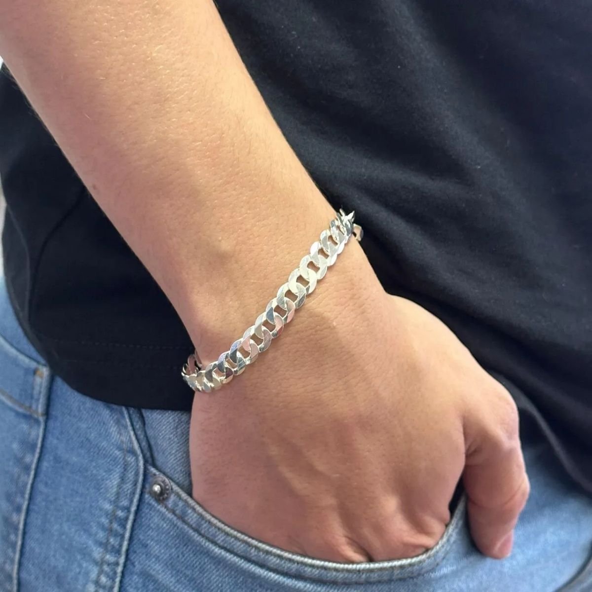 Pulseira Grumet Lisa 8,7mm em Prata 925